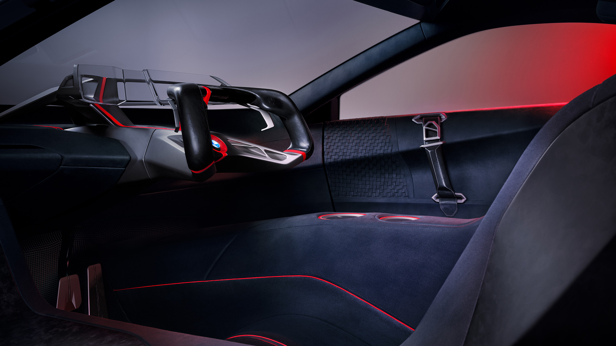 BMW Vision M NEXT, salong BMW Vision M NEXT, salong, disain, korvistmed