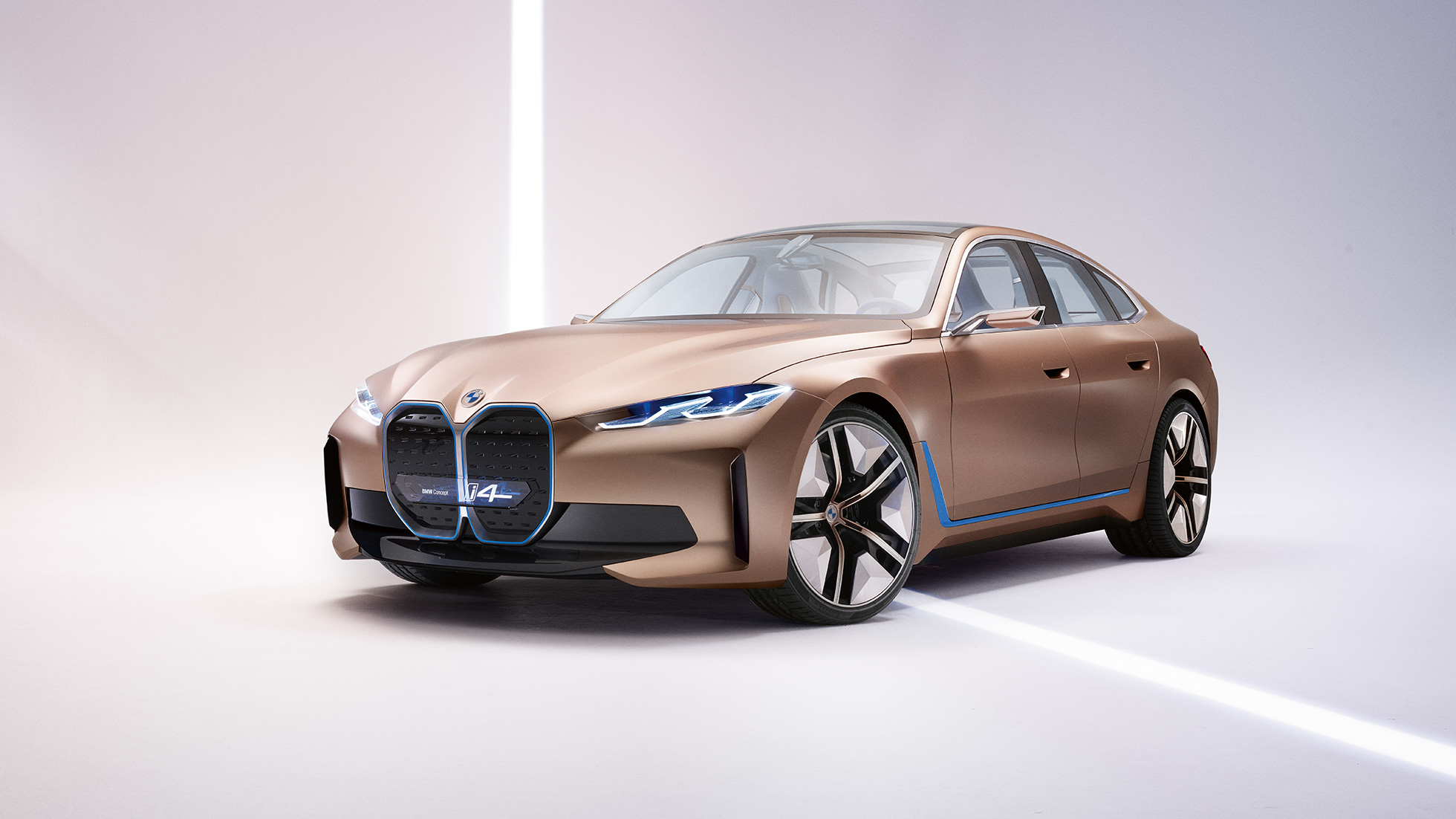 Välisilme, 4, BMW Concept i4 2020 G26 Välisilme, 4, BMW Concept i4 2020 G26, elektriauto, täiselektriline, BMW Gran Coupé, külgvaade