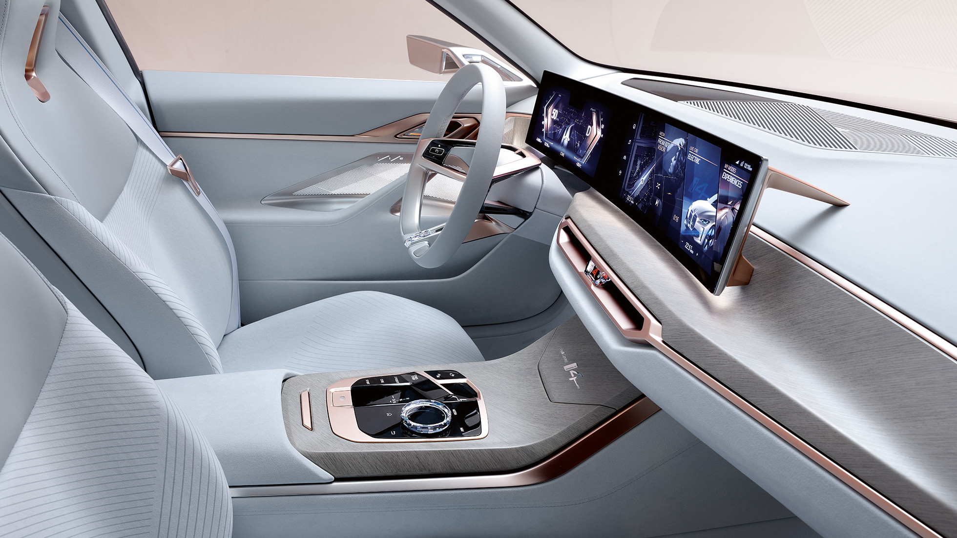 Salong 2 BMW Concept i4 2020 G26 Salong 2 Täiselektriline BMW Concept i4 2020 G26, BMW Gran Coupé