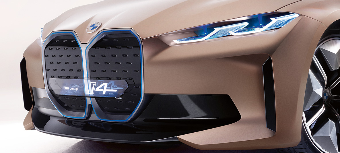 BMW Concept i4 2020 G26, pilt 1 Täiselektriline BMW Concept i4 2020 G26, BMW Gran Coupé, pilt 1
