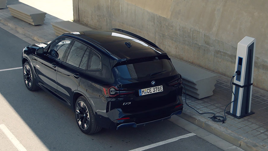 BMW elektriautod, BMW iX3, kõrgepingeaku video BMW elektriautod, BMW iX3, kõrgepingeaku video