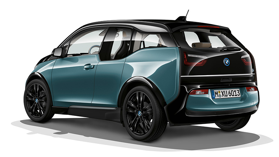 BMW i3 stuudiovõte BMW i3 stuudiovõte, kolm neljandikku eestvaade