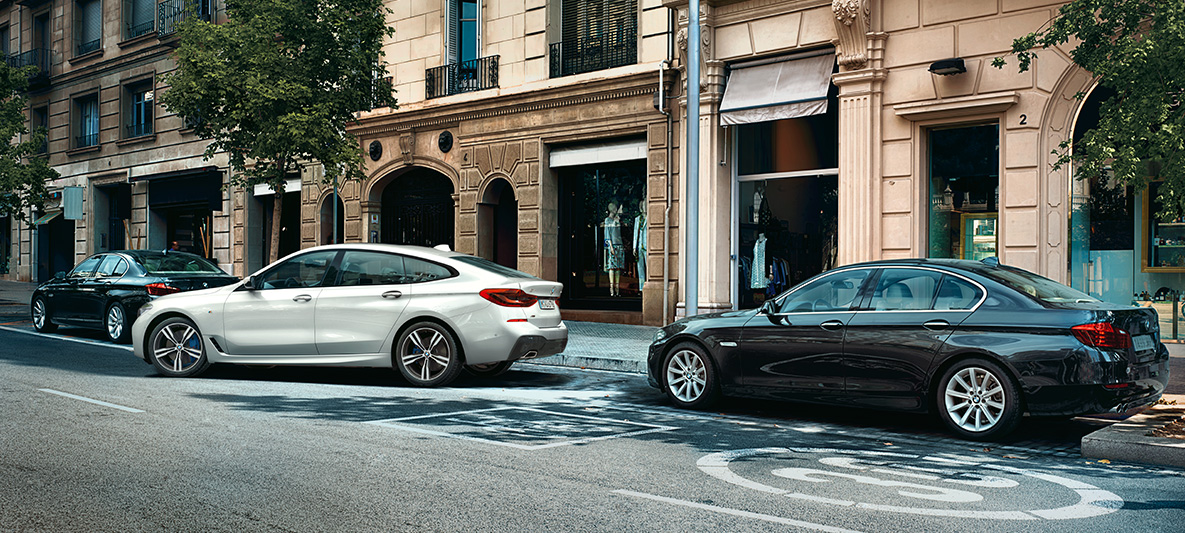 BMW Maps Connected Parking BMW Maps Connected Parking, valge BMW 6. seeria Gran Turismo