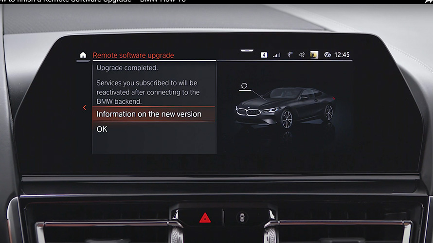 How to video Finish Remote Software Upgrade