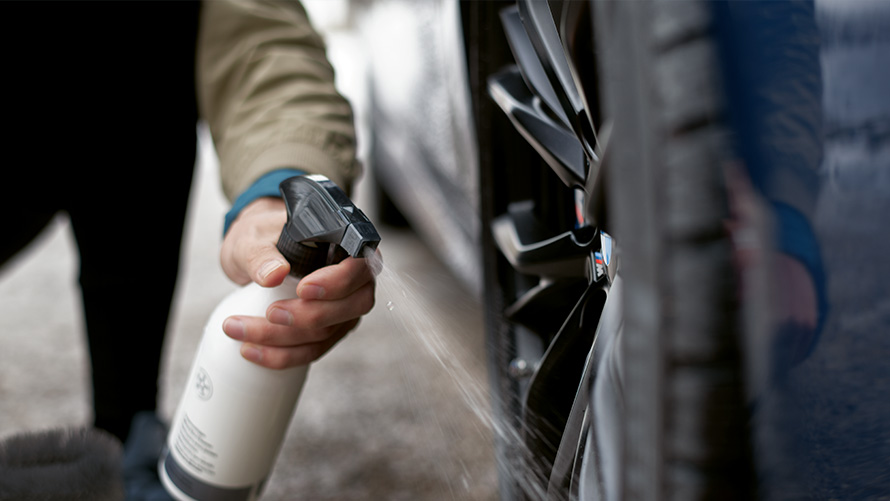 BMW veljepuhastaja BMW sügistalvine lisavarustus, BMW veljepuhastaja