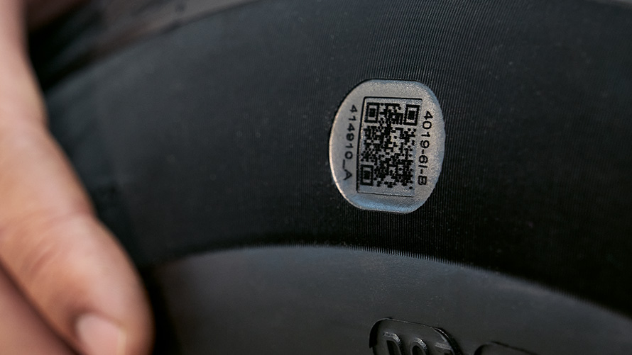 BMW rehvid, QR-koodiga rehv BMW rehvid, QR-koodiga rehv