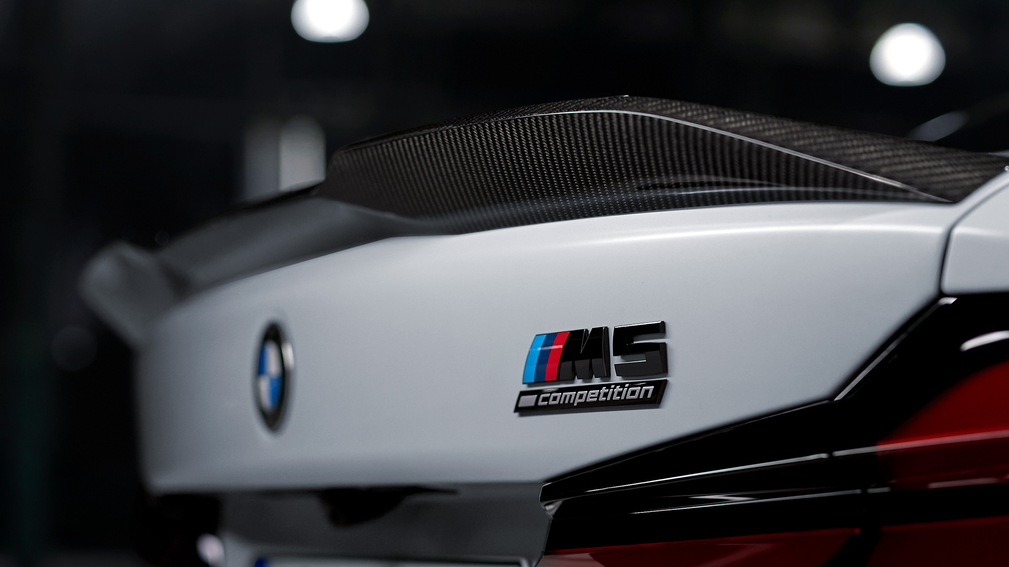 M Performance’i süsinikkiust tagaspoiler Pro, lähivaade BMW M Performance’i lisavarustus, M Performance’i süsinikkiust tagaspoiler Pro, lähivaade