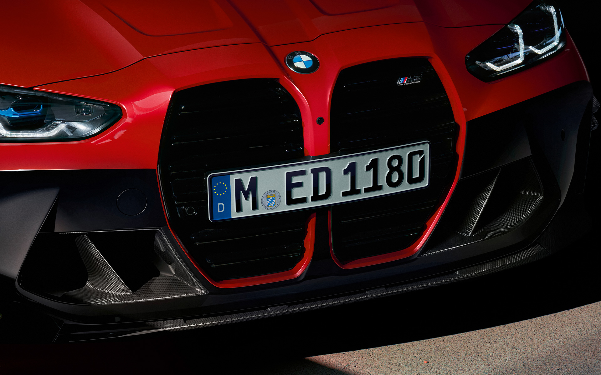 BMW M Performance’i lisavarustus, BMW M3 G80, eestvaade