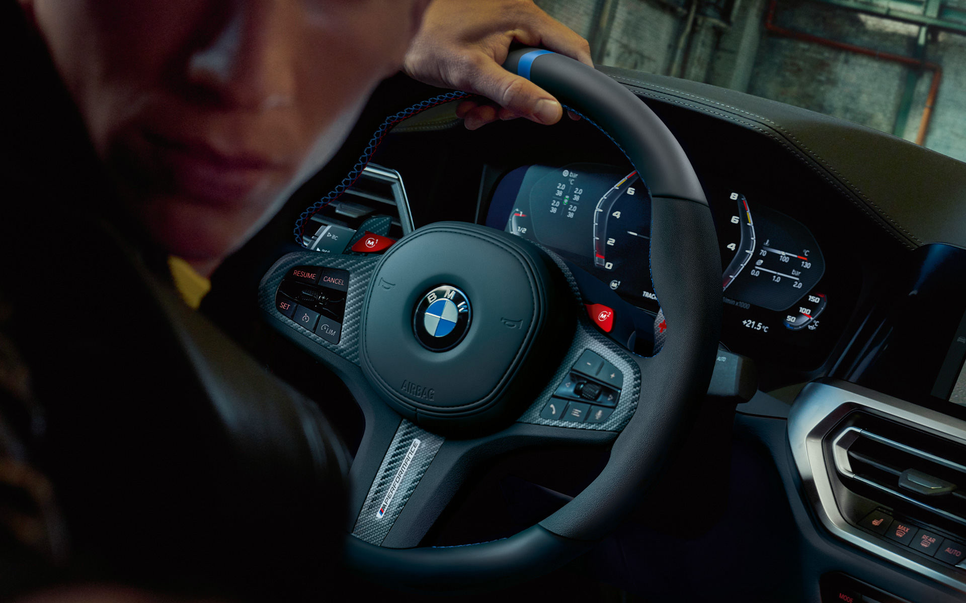 BMW M Performance’i lisavarustus, BMW M3 G80, salong