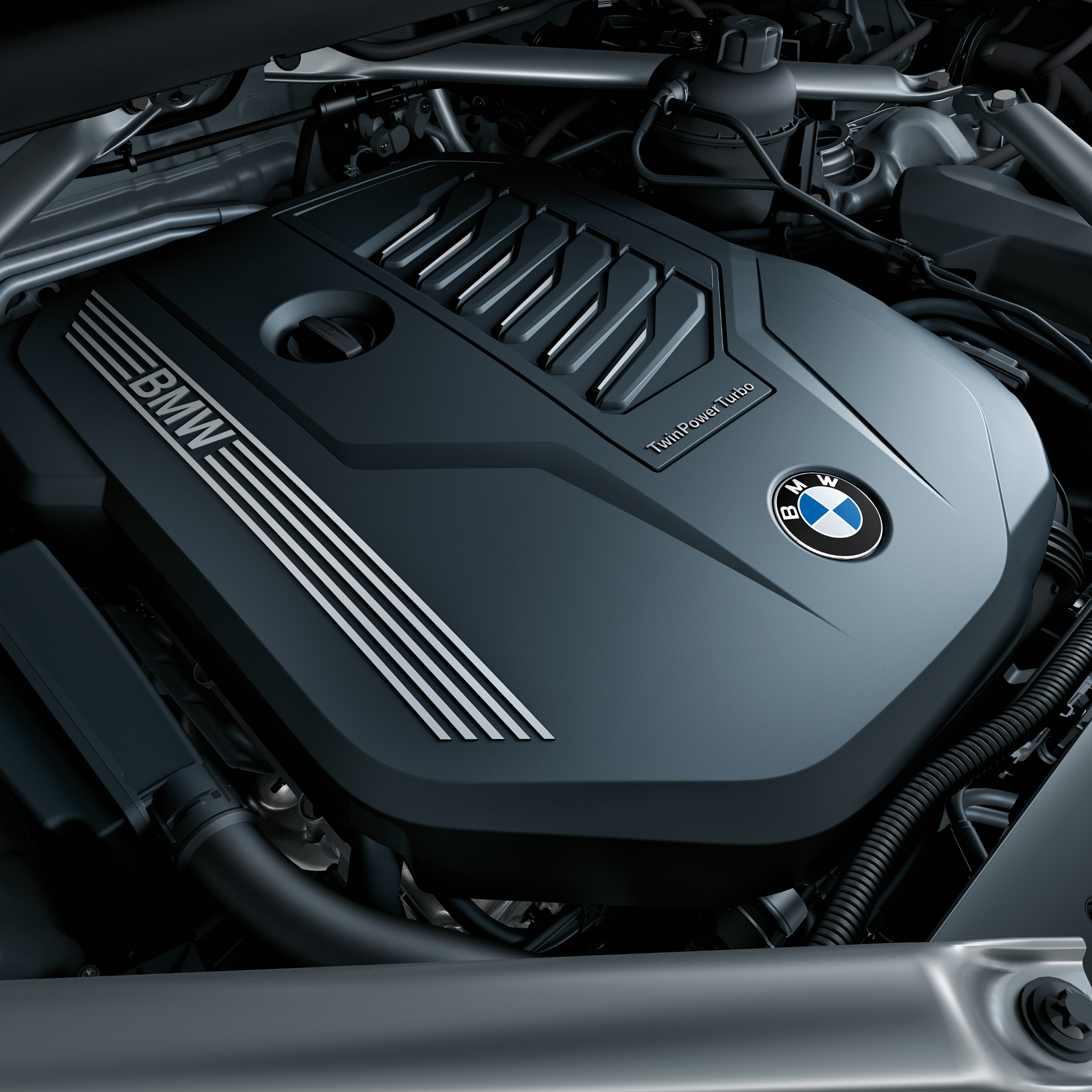 BMW TwinPower Turbo mootori detail