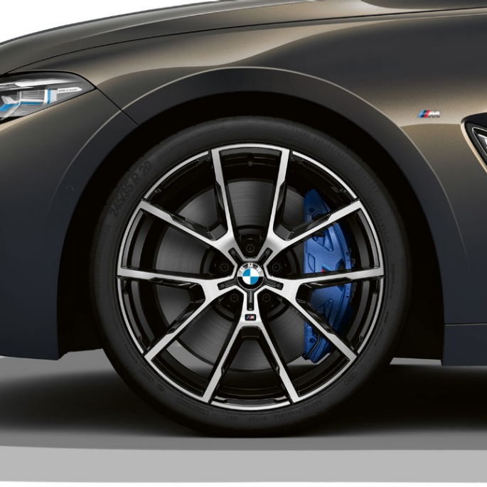 BMW M850i xDrive, Dravit Grey metallik, 20-tollised kergemetallist Y-veljed 728 M. BMW M850i xDrive, Dravit Grey metallik, 20-tollised kergemetallist Y-veljed 728 M.