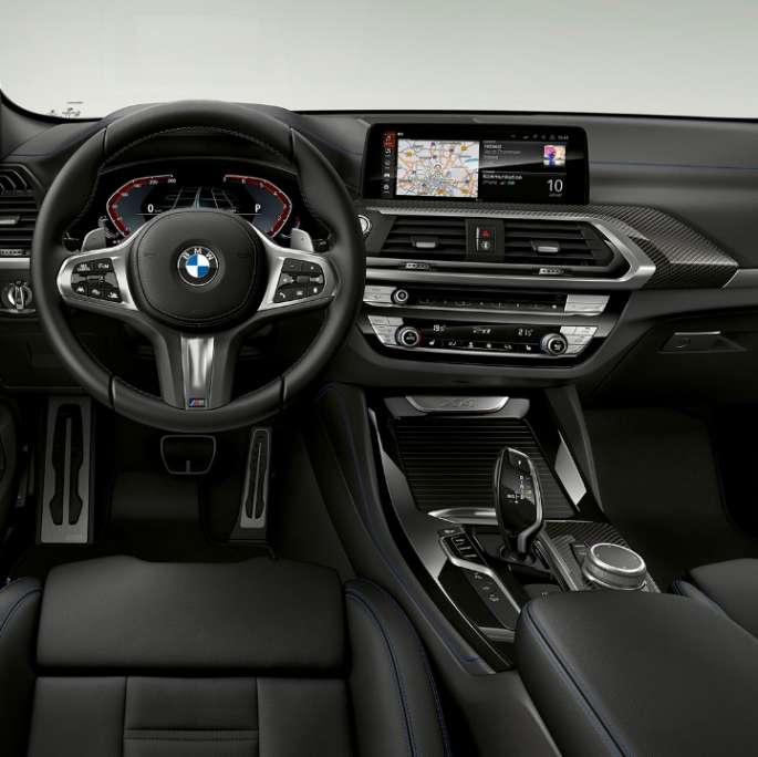Juhikoht, BMW X4 xDrive30i mudel M Sport G02 2018, salong