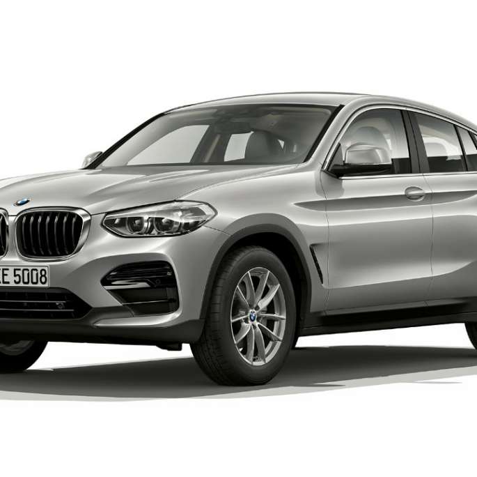 BMW X4 xDrive20d mudel Advantage G02 2018 toonisGlacier Silver, 3/4 eestvaade