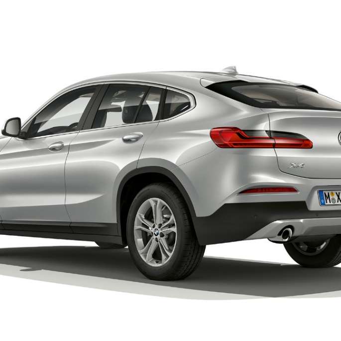 BMW X4 xDrive20d mudel Advantage G02 2018 toonisGlacier Silver, 3/4 tagantvaade