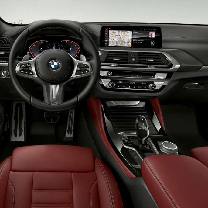 Juhikoht, xDrive30i, BMW X4 mudel M Sport X G02 2018, salong